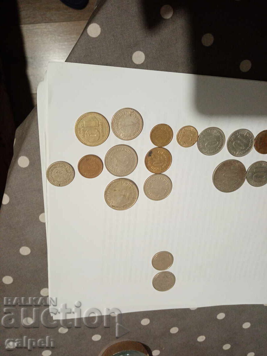 Livrarea LOT MONEDE IUGOSLAVIA - 29 buc. - 3 Euro