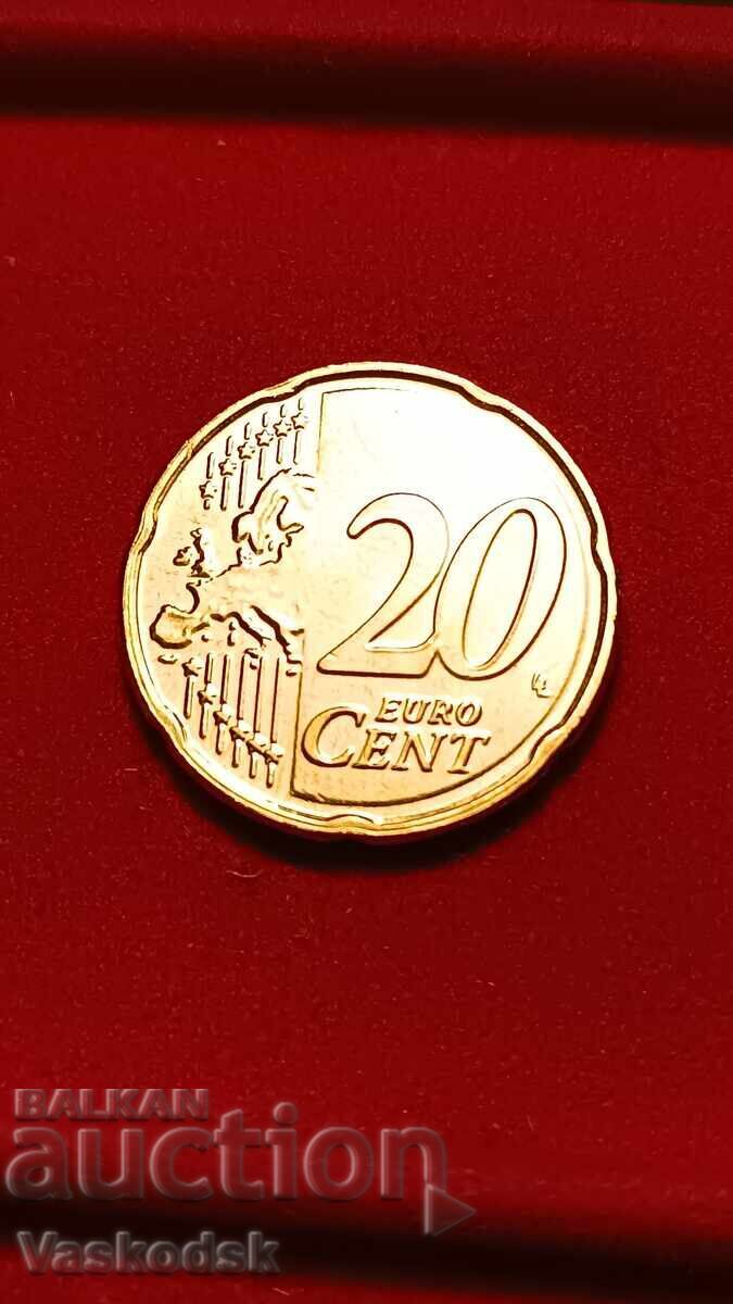 20 цента 2026 mint error