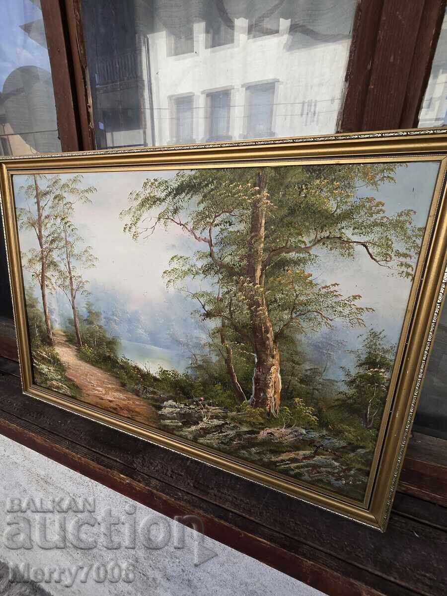 Licitație Vând tablou original în ulei! Licitație Vând tablou original în ulei!