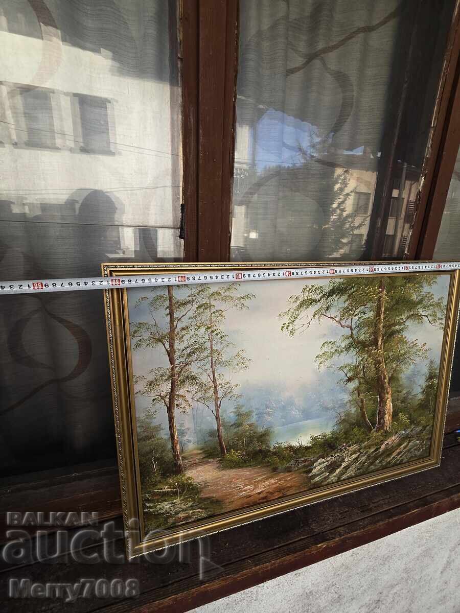 Vând tablou original în ulei! - 5 Vând tablou original în ulei! - 5