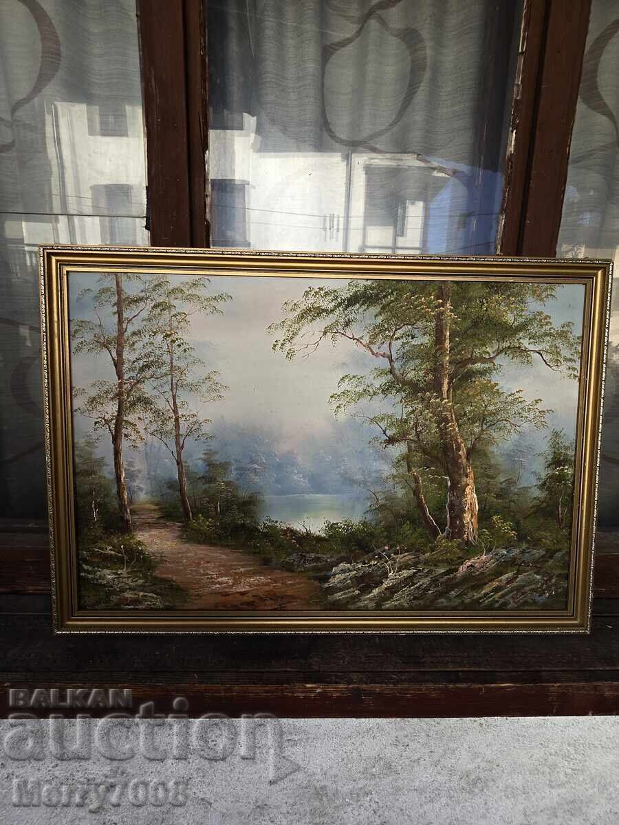Vând tablou original în ulei! Vând tablou original în ulei!