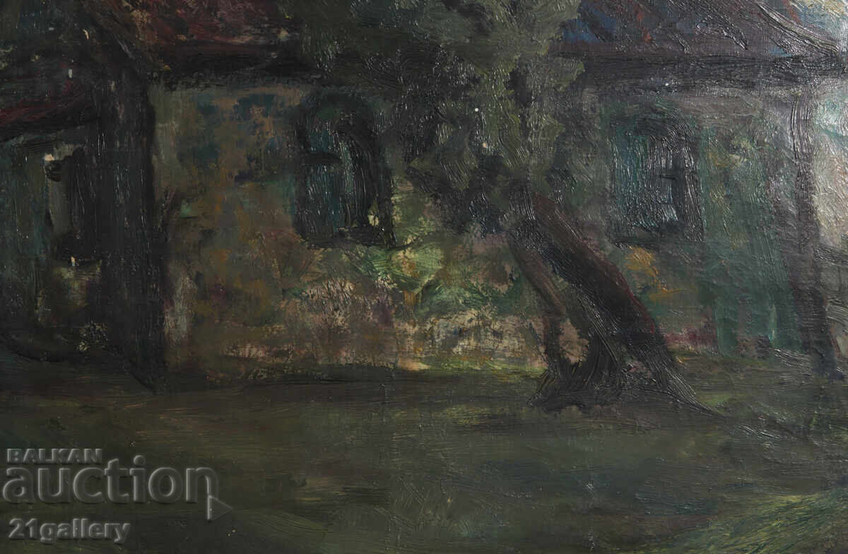 Stanko Dimitranov landscape oil paints 1966 - 6 Stanko Dimitranov landscape oil paints 1966 - 6