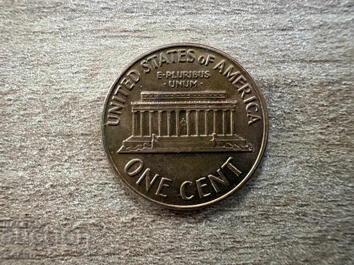 SUA - 1 cent (1971) - D