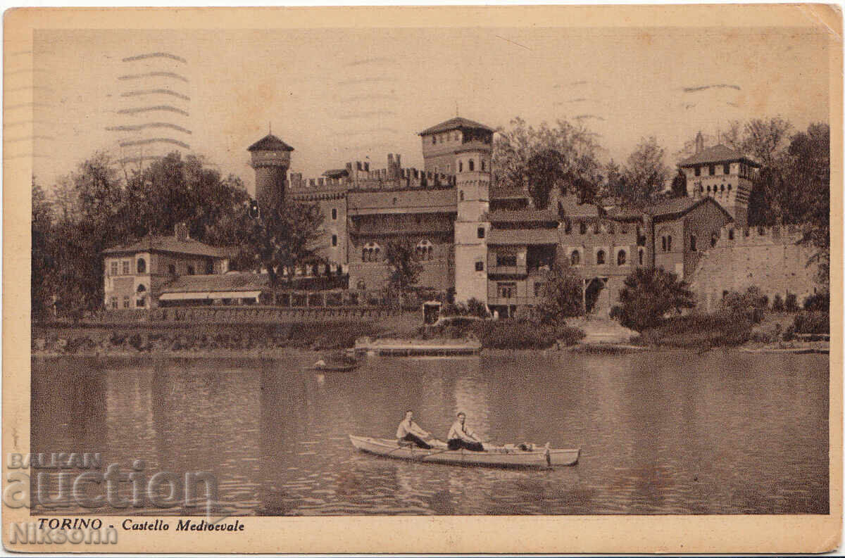 Carte poștală 1934 Torino Sliven
