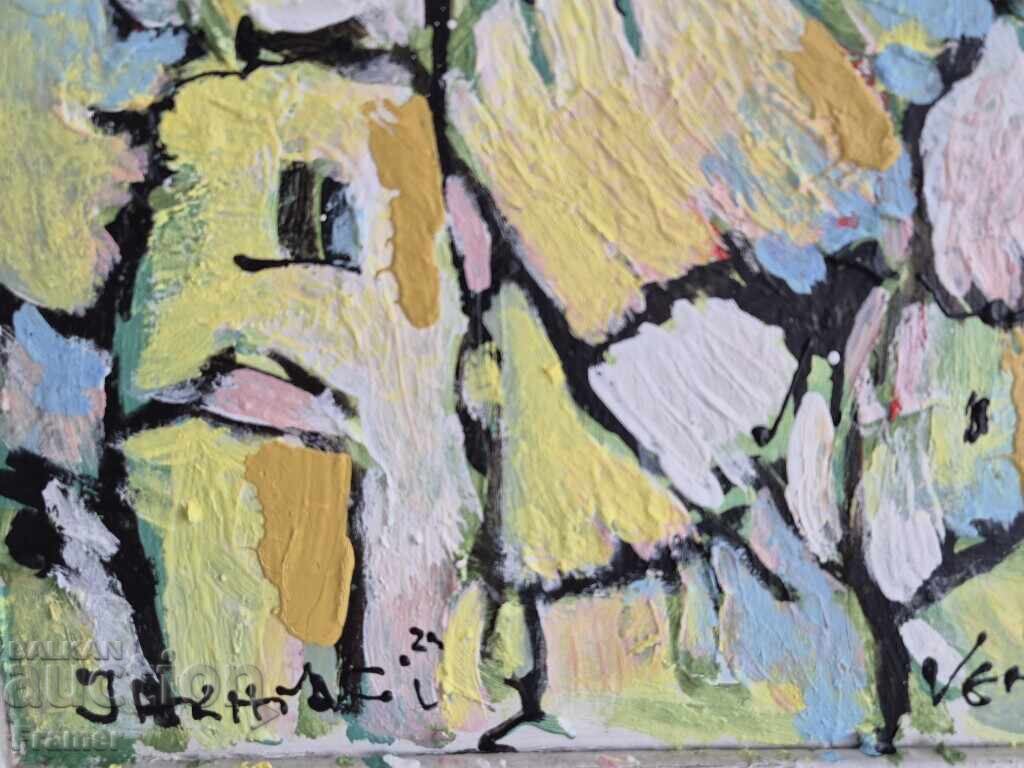 Delivery of Ivan Yakhnadzhiev Venice Monastery 2024 Unique work No. 4