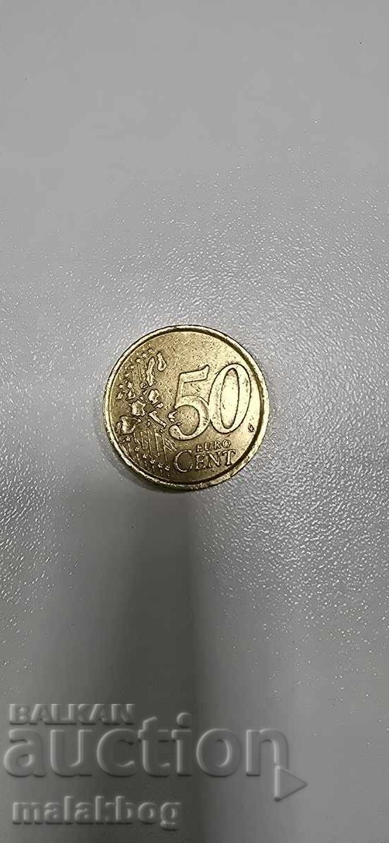50 евро цента Испания