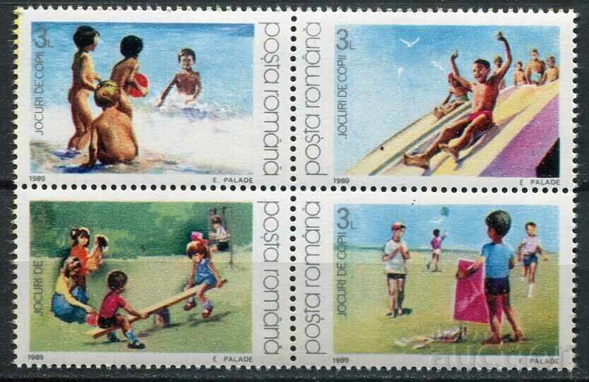 Румъния 1989г. MnH - Детска тематика