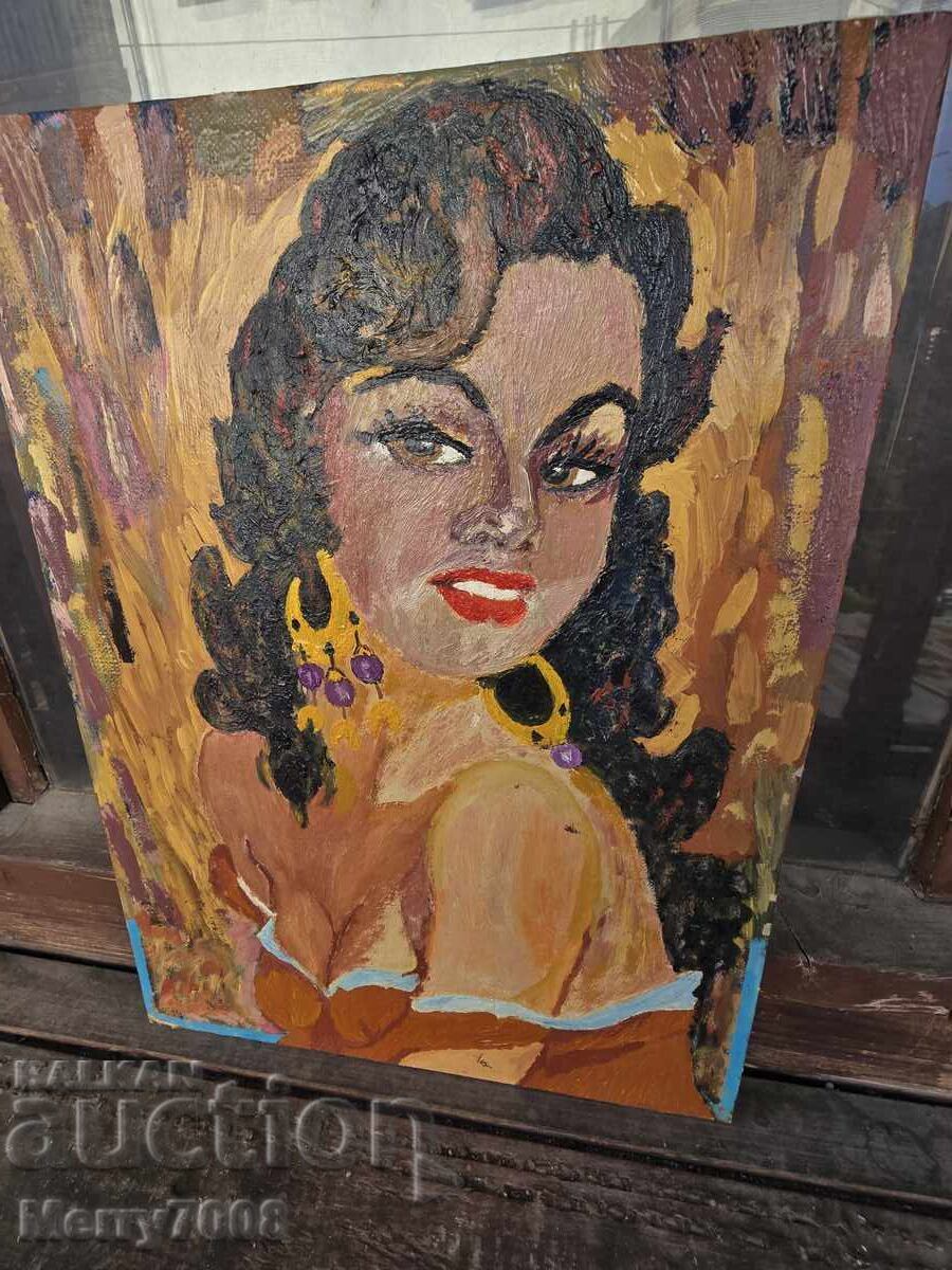 Licitație Vând tablou cu două fețe de un vechi maestru bulgar! Licitație Vând tablou cu două fețe de un vechi maestru bulgar!