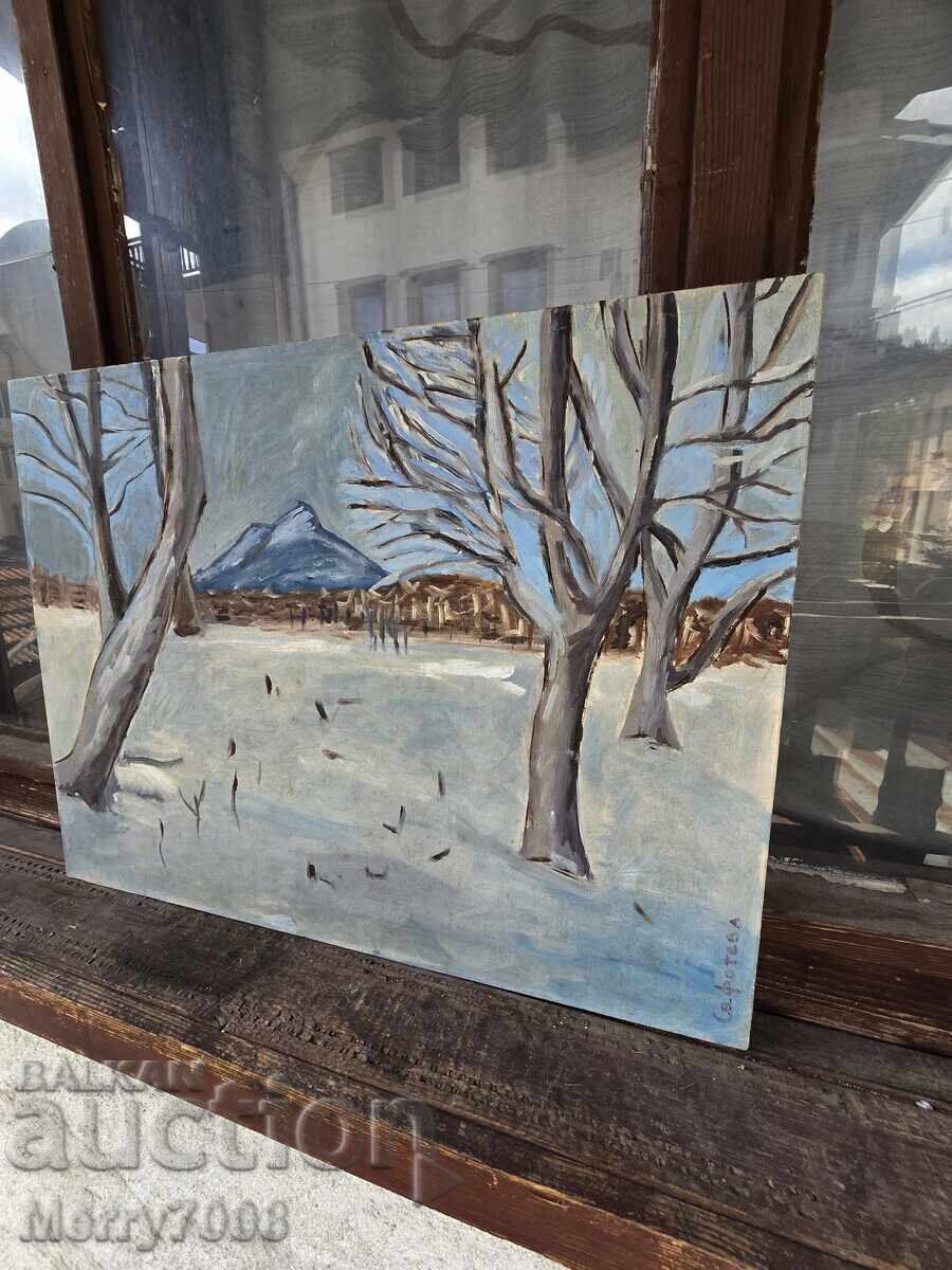 Licitație Vând tablou original de un vechi maestru bulgar!
