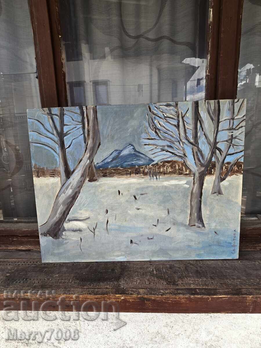 Vând tablou original de un vechi maestru bulgar!