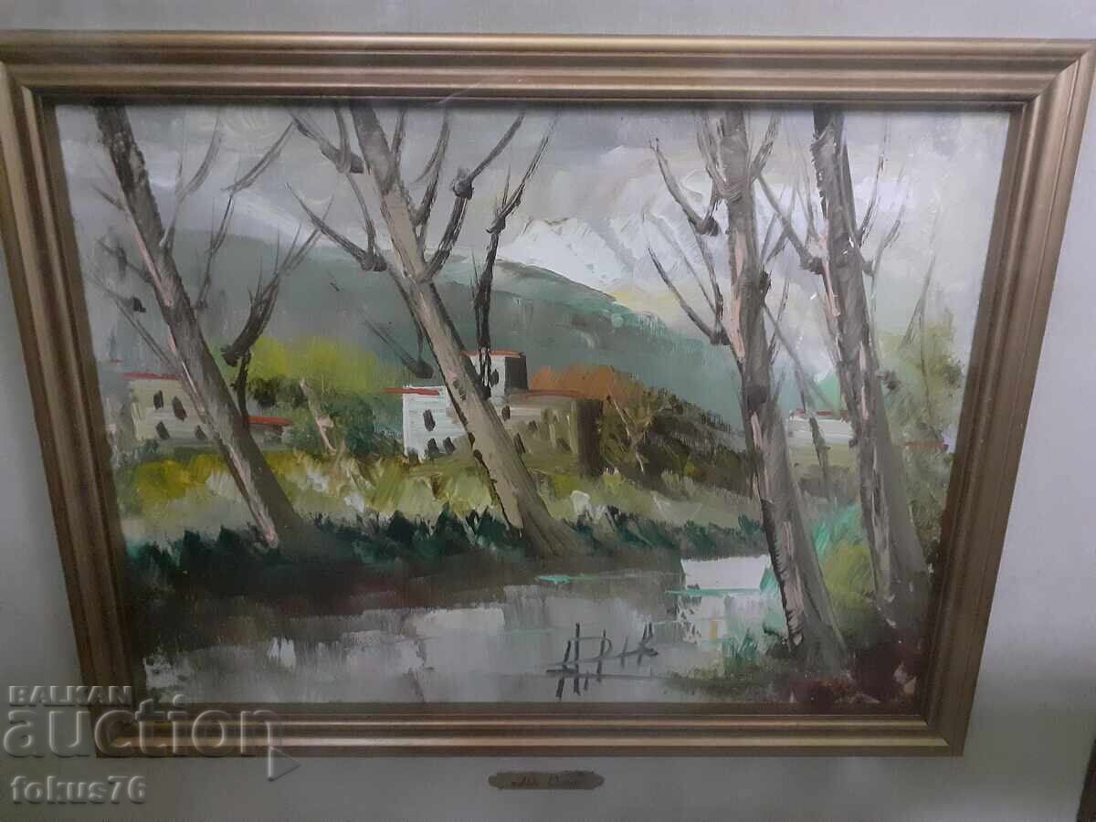 Υπέροχος πίνακας του Aldo Pironti, λάδι σε καμβά με τζάμι με τιμή € 149.00 | 291.42 BGN Υπέροχος πίνακας του Aldo Pironti, λάδι σε καμβά με τζάμι με τιμή € 149.00 | 291.42 BGN