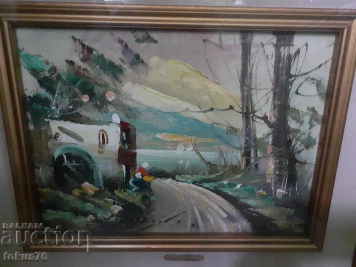 Pictură superbă de Aldo Pironti, ulei pe pânză sub sticlă cu preț € 149.00 | 291.42 BGN Pictură superbă de Aldo Pironti, ulei pe pânză sub sticlă cu preț € 149.00 | 291.42 BGN