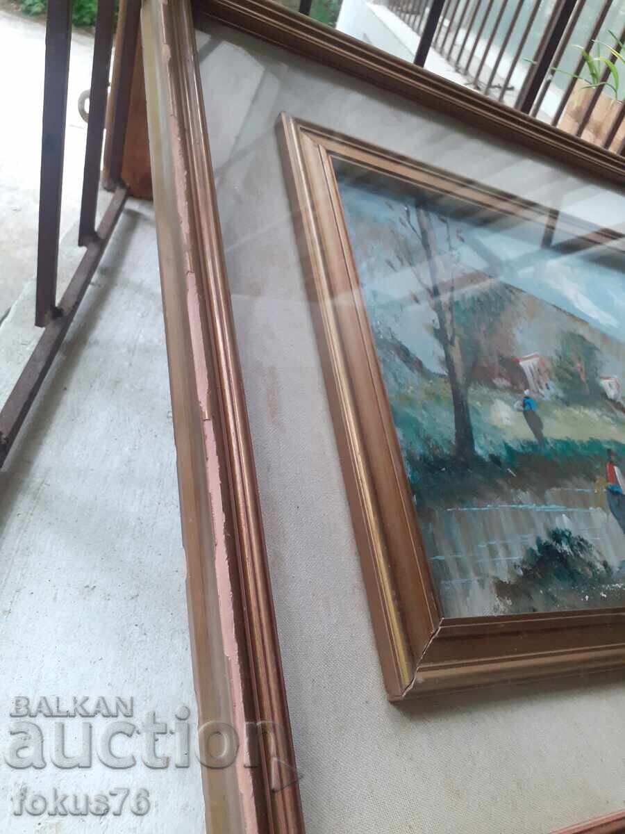Livrarea Pictură superbă de Argento - ulei pe pânză sub sticlă Livrarea Pictură superbă de Argento - ulei pe pânză sub sticlă