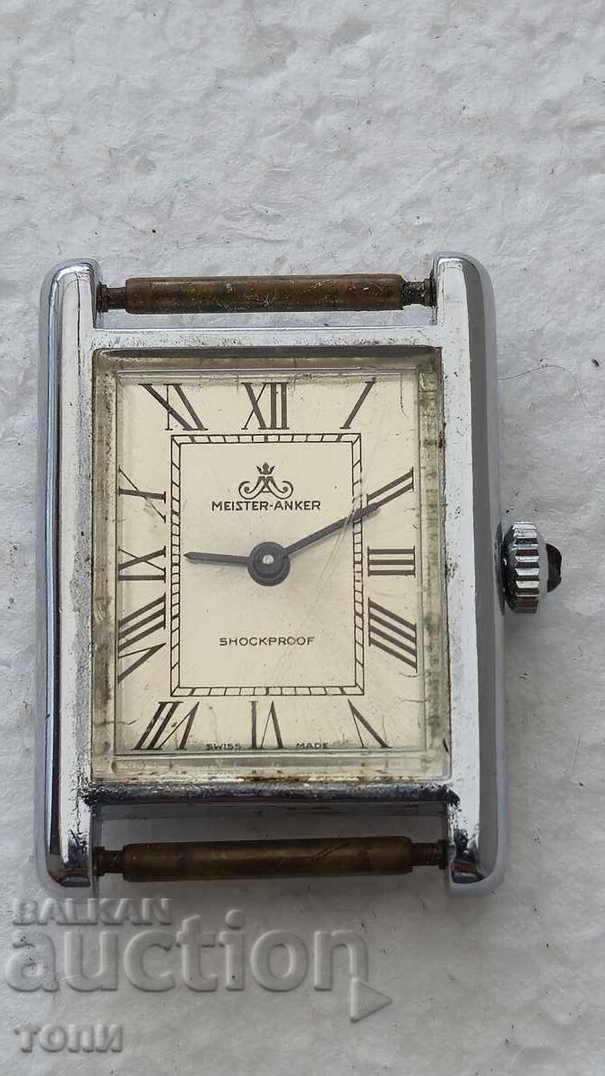 MEISTER ANKER SWISS MADE RARE NOT WORKING NO RESERVE PRICE !!!!