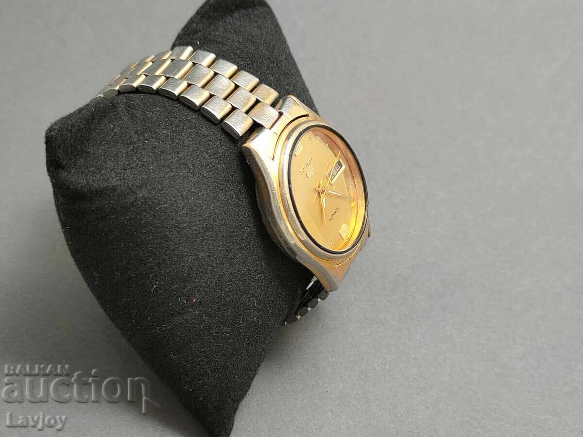 Аукцион Ръчен часовник Seiko Сейко 5 автоматик Б.З.Ц. от 0,01 цент