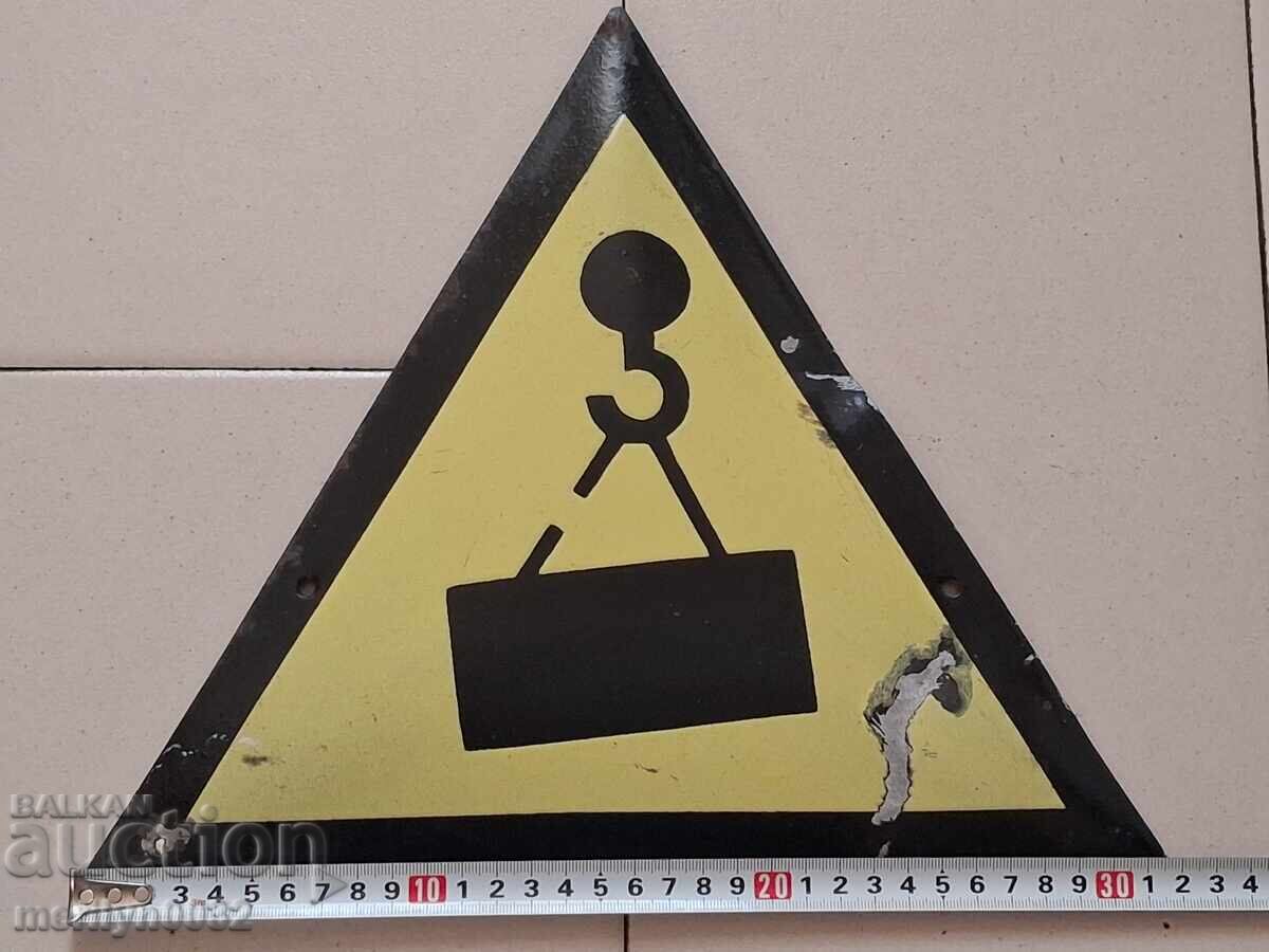Auction  Enamel plate plate NRB 34 cm