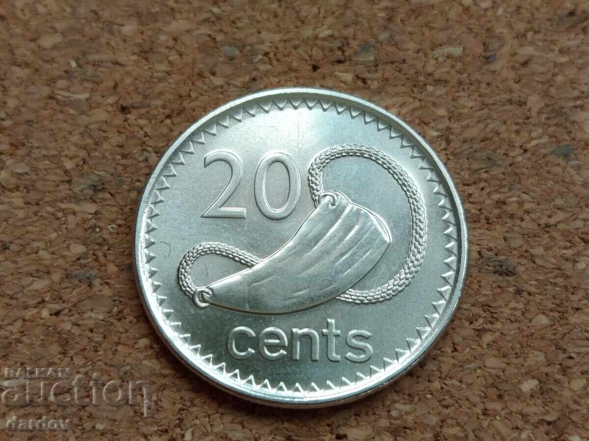 Fiji 20 cenți, 2010