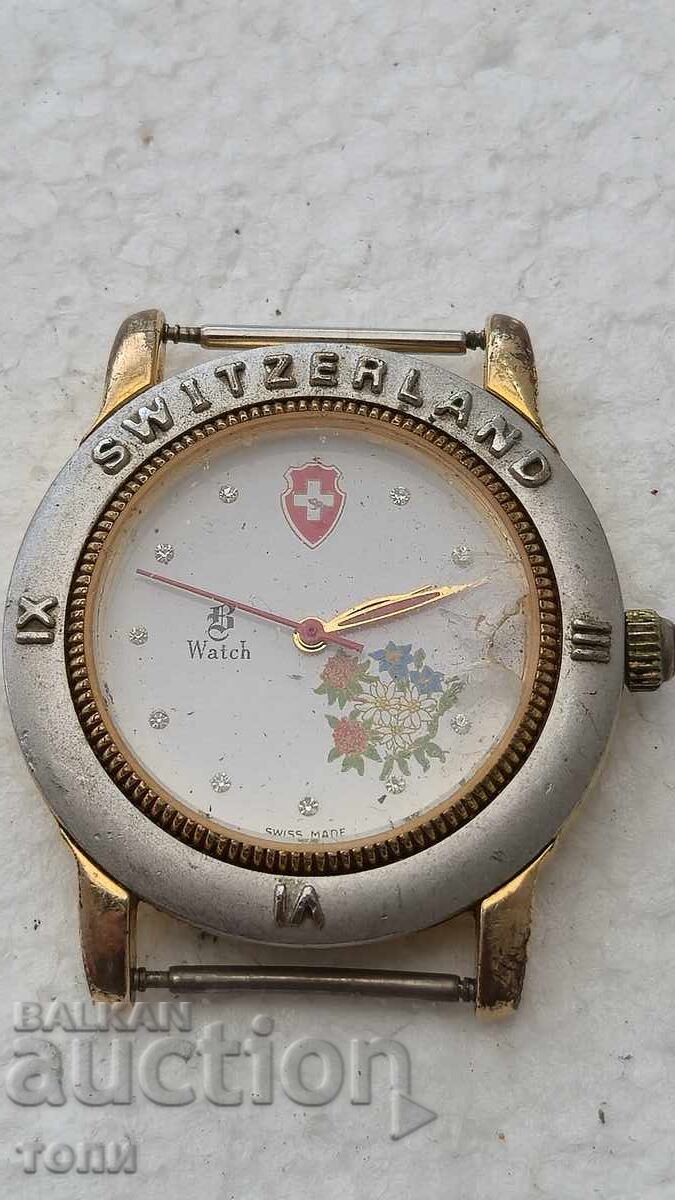 SWITZERLAND QUARTZ SWISS MADE RARE I DON'T KNOW IF IT WORKS with price € 0.01 | 0.02 BGN