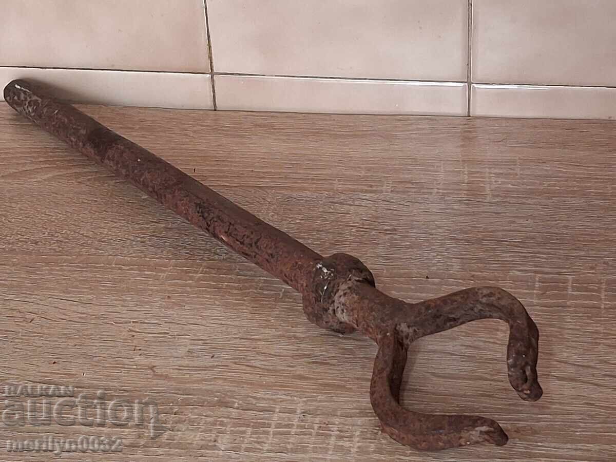 Caltă forjată manual din fier forjat de la jugul de bou - 7 Caltă forjată manual din fier forjat de la jugul de bou - 7