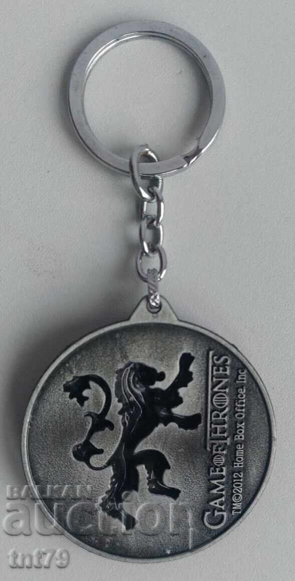 Keychain: Game of Thrones. Hear me roar - Lannister with price € 2.00 | 3.91 BGN