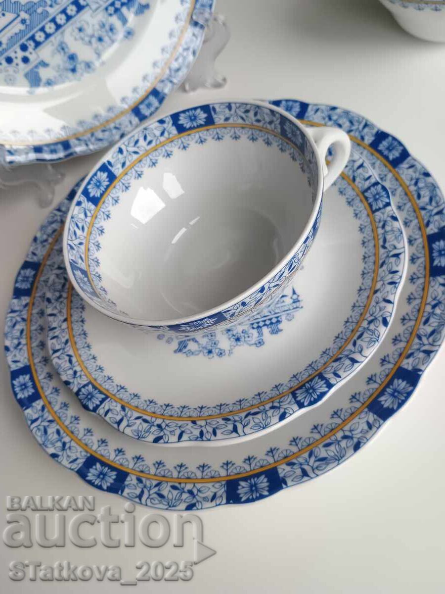 Vintage σερβίτσιο καφέ ή τσαγιού για δύο με τιμή € 56.00 | 109.53 BGN