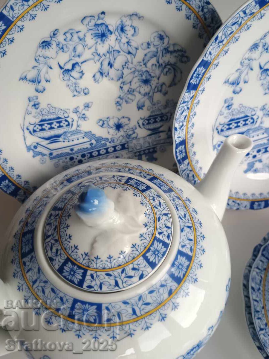 Παράδοση Vintage σερβίτσιο καφέ ή τσαγιού για δύο