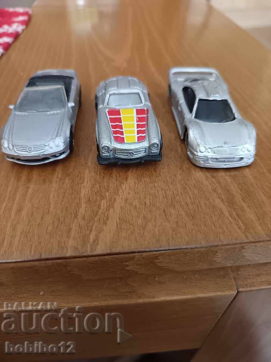 Лот метални колички Мерцедес/Mercedes-Benz Rare