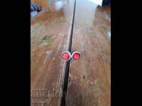 Vintage license plate reflectors, number