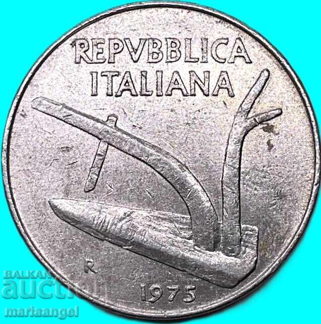 10 λίρες 1975 Ιταλία με τιμή € 1.00 | 1.96 BGN
