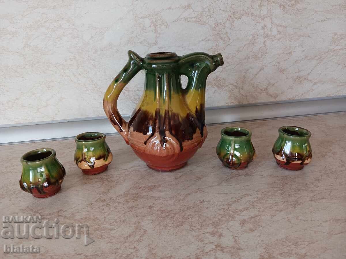 Set de veselă din ceramică rustică cu preț € 10.00 | 19.56 BGN