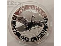 Argint 1 oz Lebădă 2026 Australia / II