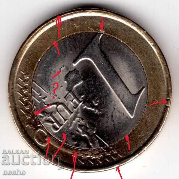 Euro coin errors