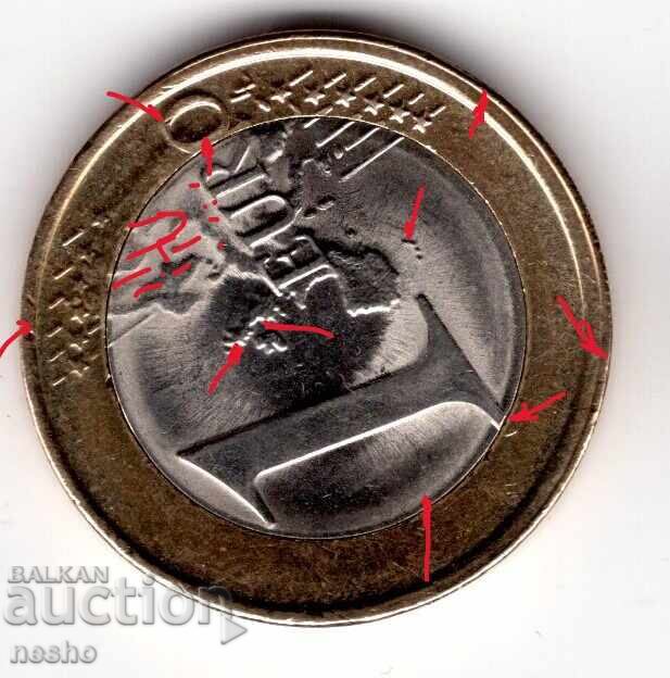 Euro coin errors
