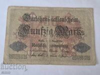 Bancnotă 50 mărci 1914, Germania