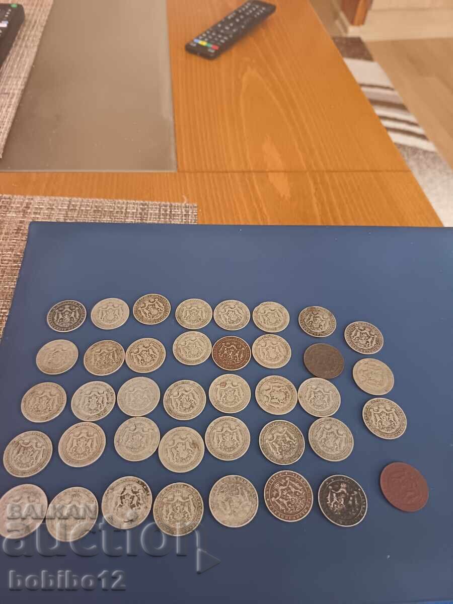 Παρτίδα 39 τεμαχίων νομίσματα 2 λέβα 1925 - 5