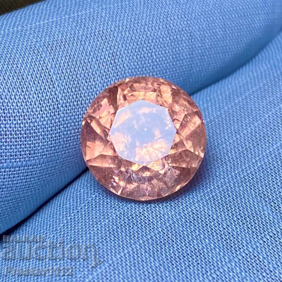 Розов кварц кръг 0.19ct с цена € 0.01 | 0.02 лв.