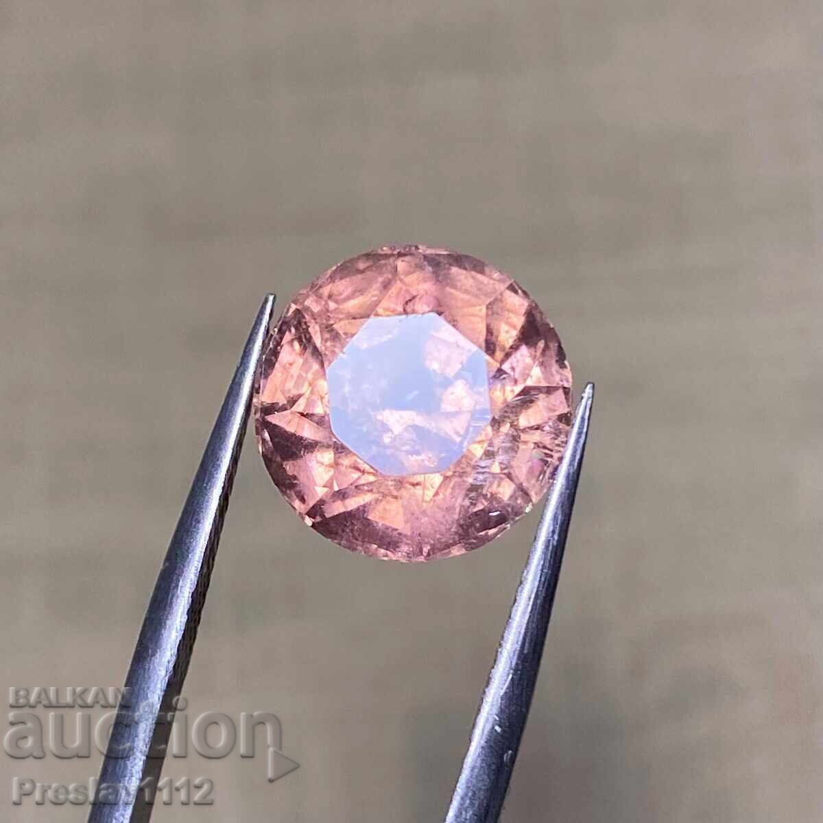 Аукцион Розов кварц кръг 0.19ct