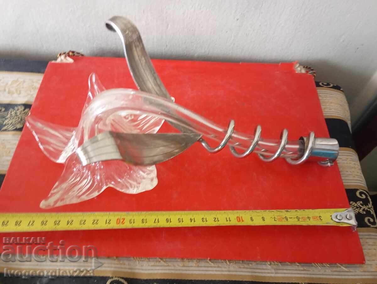 Auction Glass flower decoration Auction Glass flower decoration