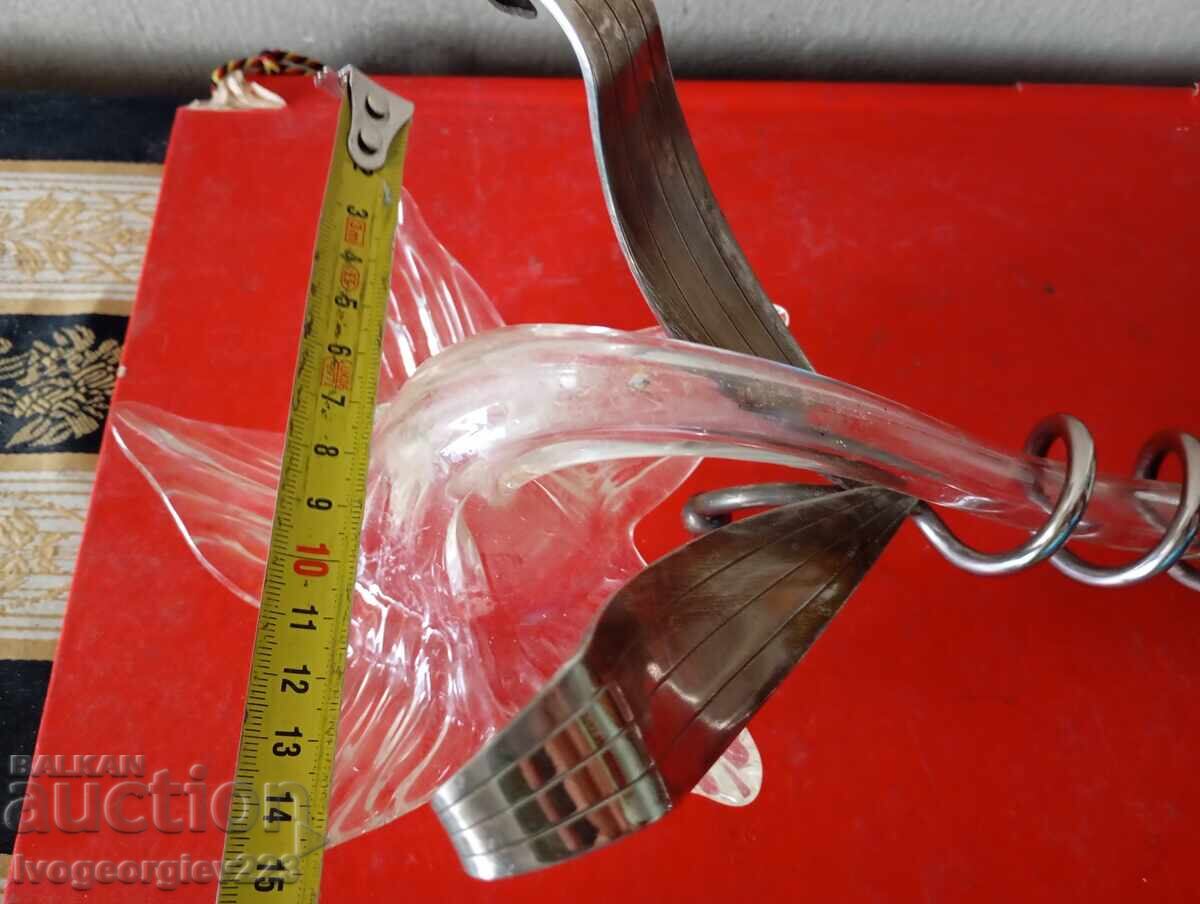 Delivery of Glass flower decoration Delivery of Glass flower decoration