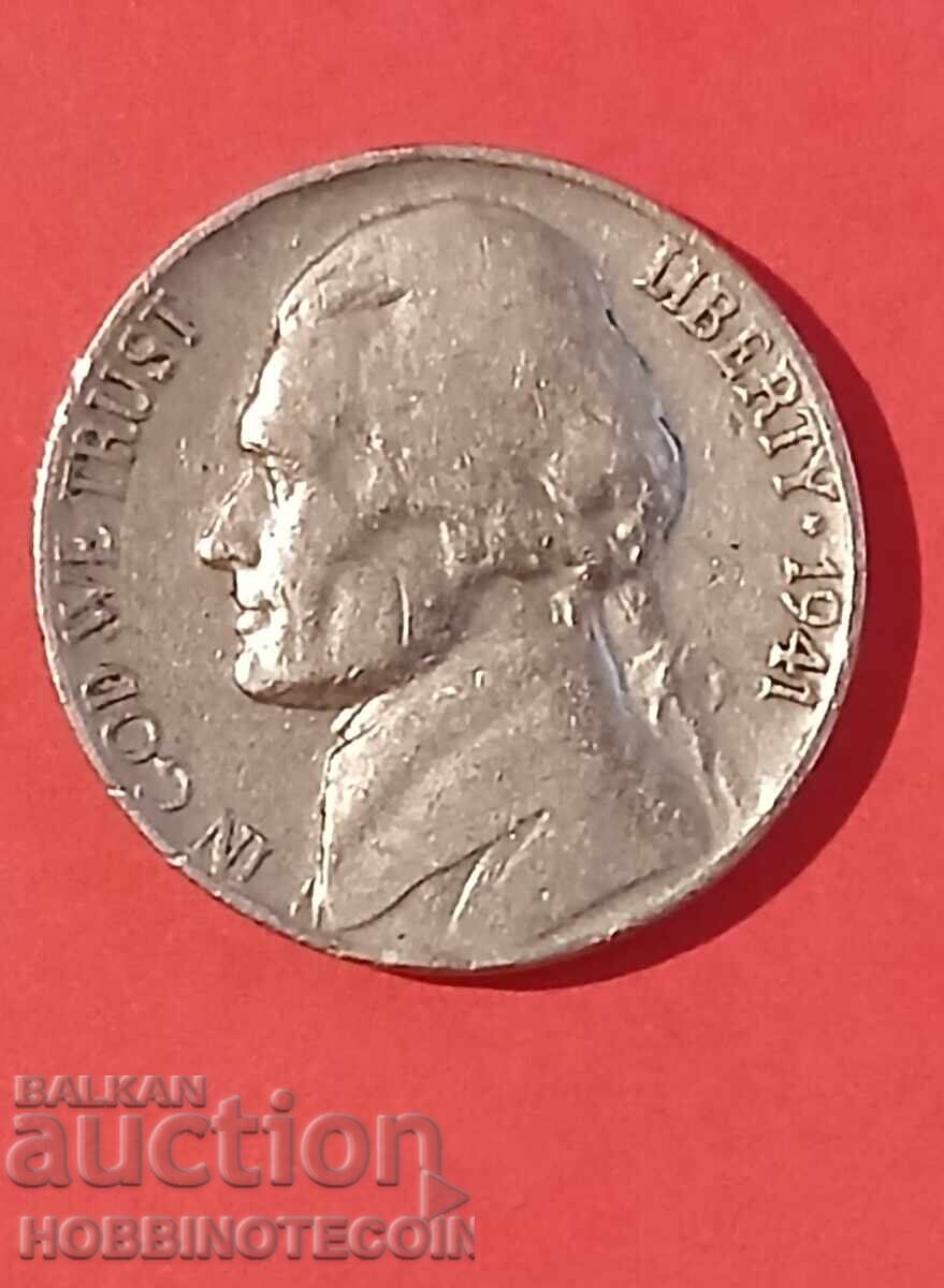 SUA 5 cenți emisiune 1941