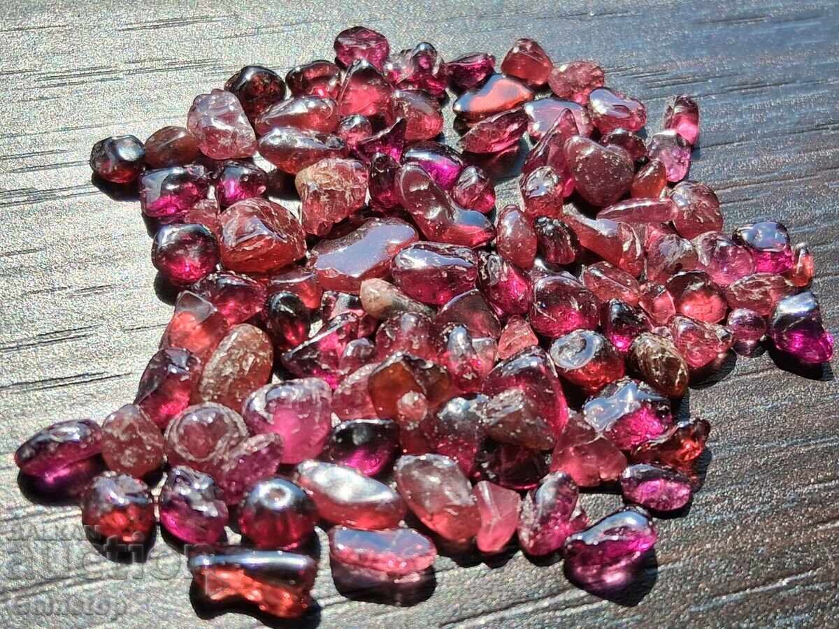 PREȚ REDUS! 90 seturi granat natural almandin 1ct! PREȚ REDUS! 90 seturi granat natural almandin 1ct!