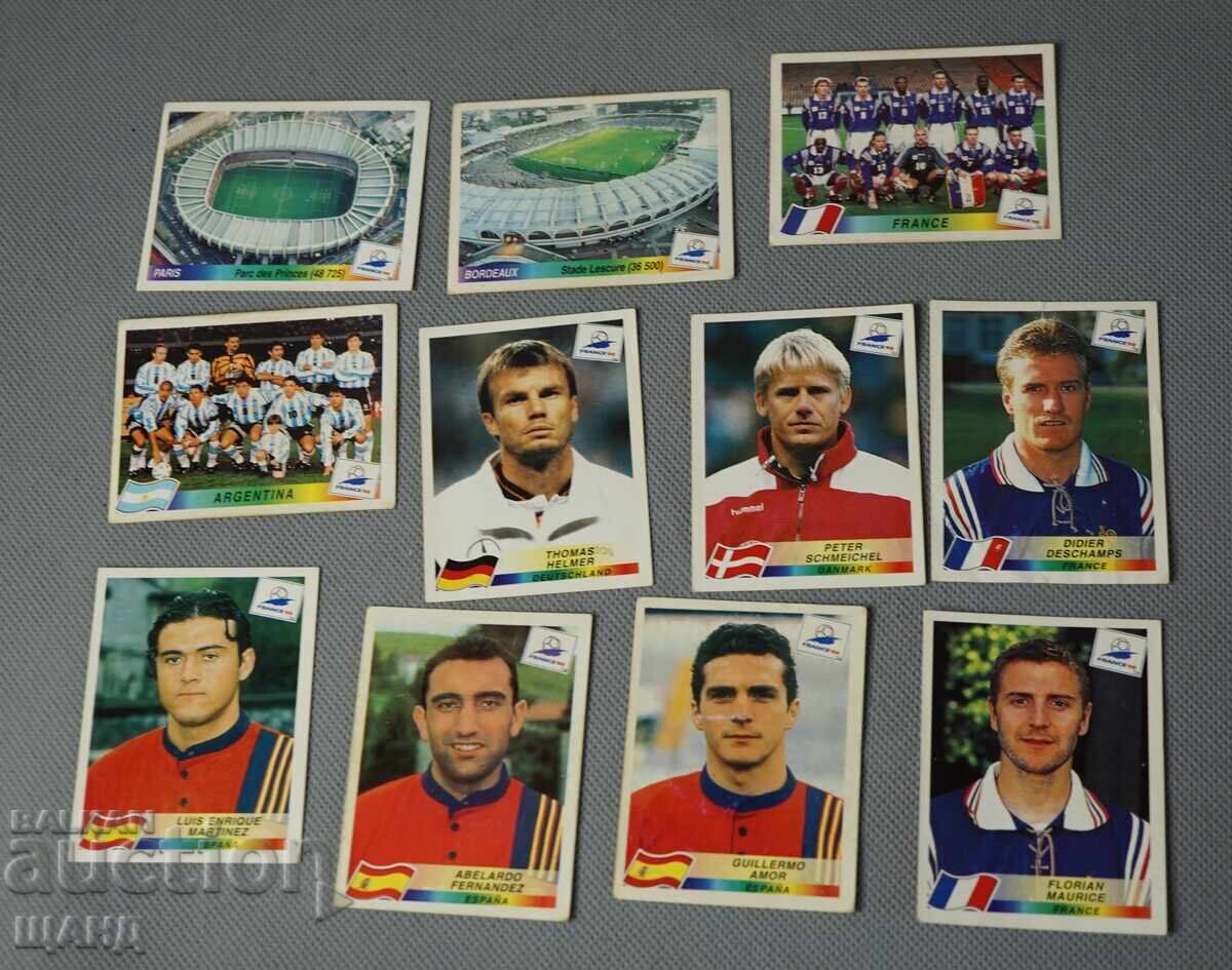 1998 France World Cup football stickers players teams