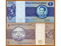+++ БРАЗИЛИЯ  5 КРУЗЕЙРО  Р 192 1974  UNC +++