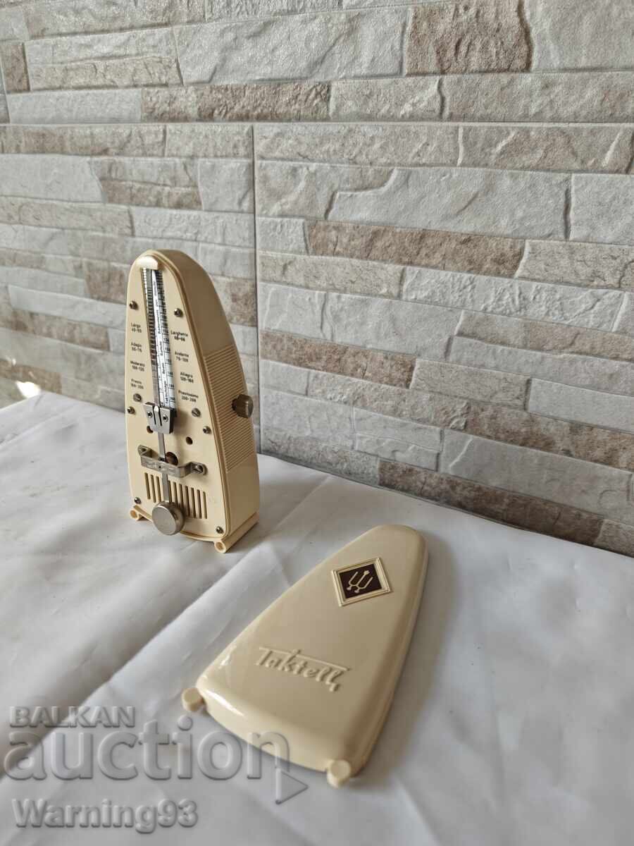 Стар немски метроном - Taktell - Made in Germany - 1970"г. - 7
