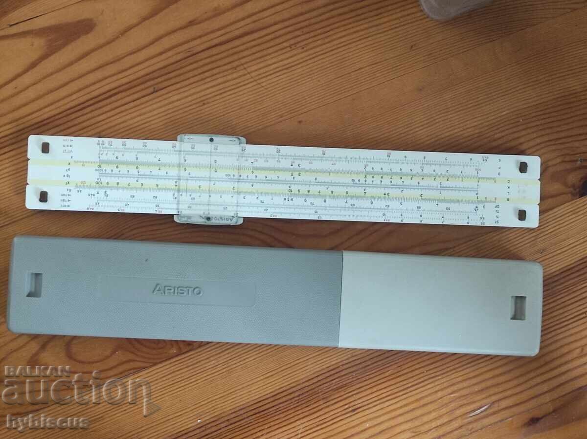 Логаритмична линийка ARISTO 0968. с цена € 12.00 | 23.47 лв. Логаритмична линийка ARISTO 0968. с цена € 12.00 | 23.47 лв.