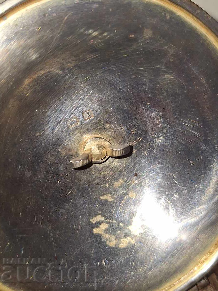 Antique silver teapot - 5