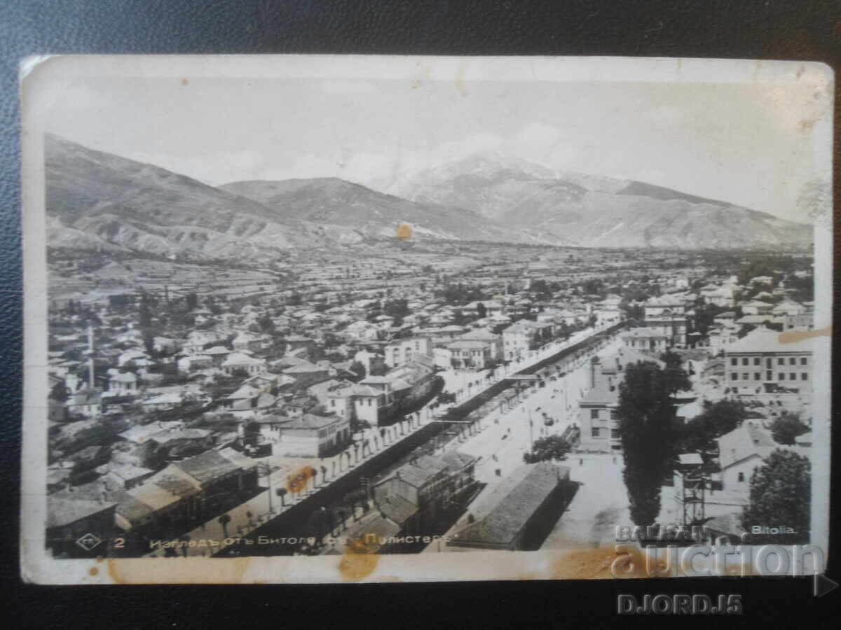 Άποψη της Μπίτολα με το "Πελίστερ", ΓΡ. ΠΑΣΚΟΦ, Σόφια 1940