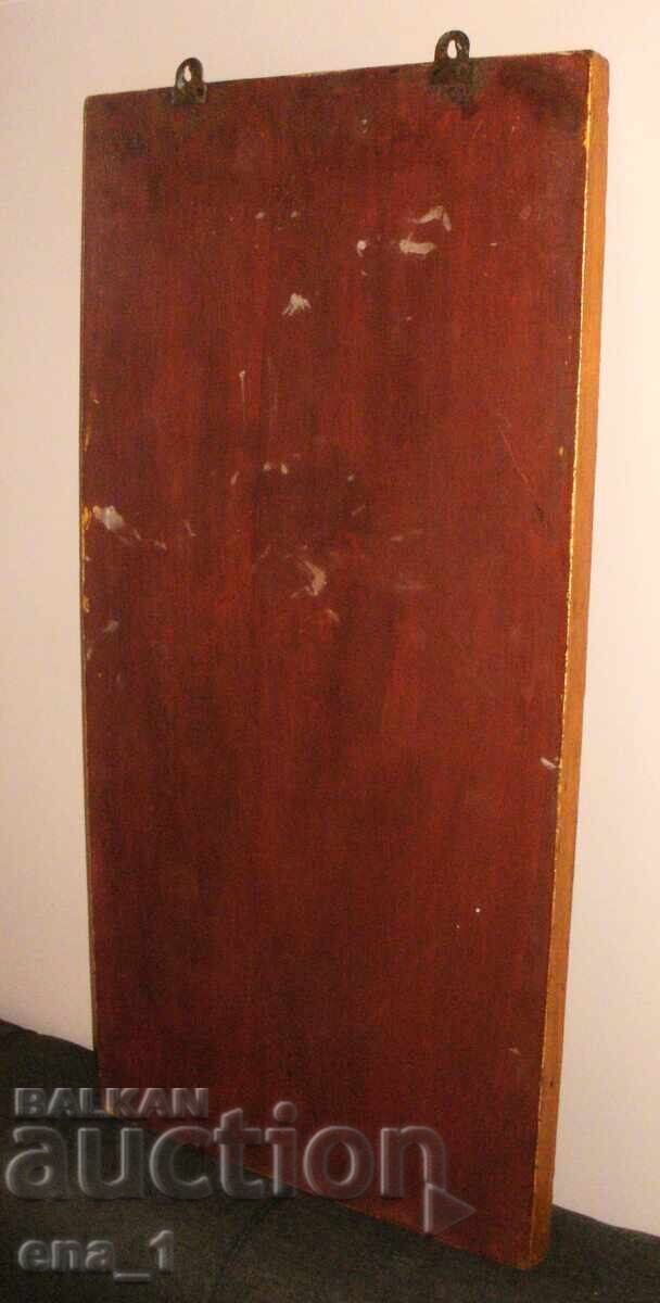 Decorațiune de perete indiană veche, reprezentându-l pe Krishna cu o vacă - 7 Decorațiune de perete indiană veche, reprezentându-l pe Krishna cu o vacă - 7