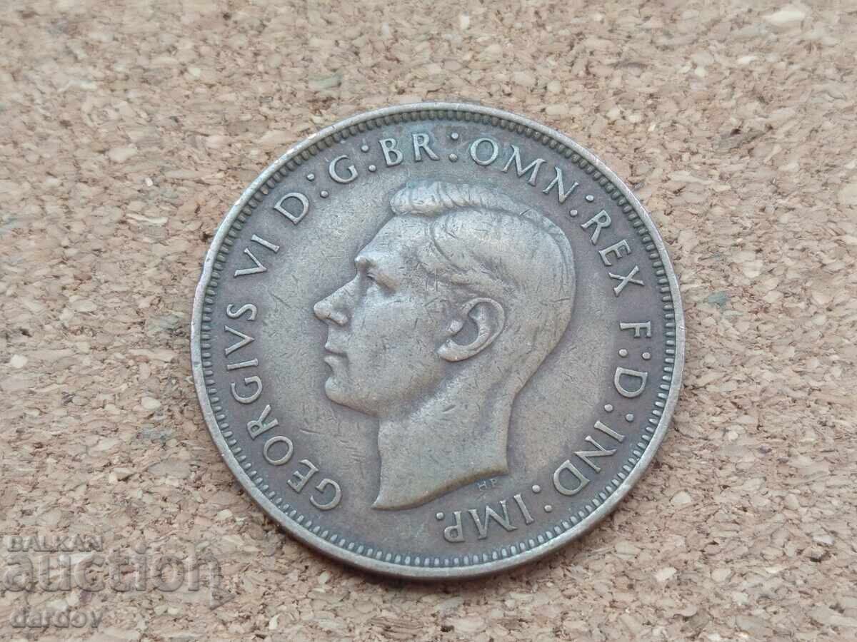 Marea Britanie 1 penny, 1938 cu preț € 0.65 | 1.27 BGN