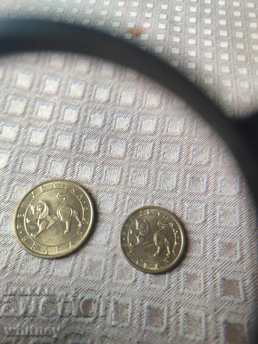 10 și 50 stotinki 1992 cu preț € 1.99 | 3.89 BGN 10 și 50 stotinki 1992 cu preț € 1.99 | 3.89 BGN